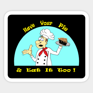 PIE ... or ... Cake ? Sticker